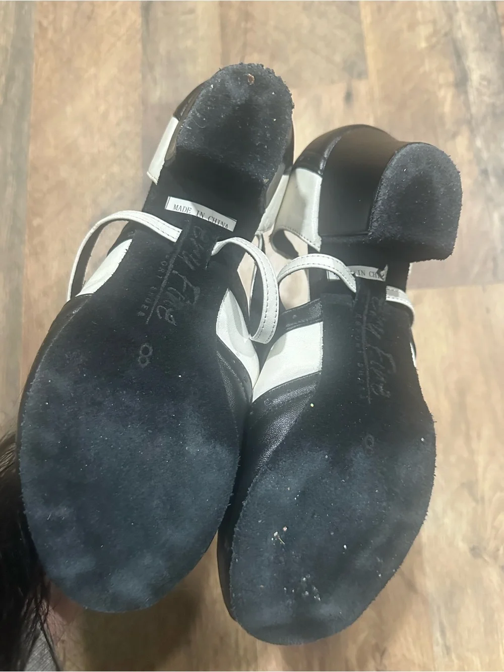 Vintage Very Fine ballroom dance heels